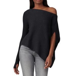 KF/KaufmanFranco Charcoal One Shoulder Sweater M